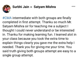 Student Review on Facebook 11